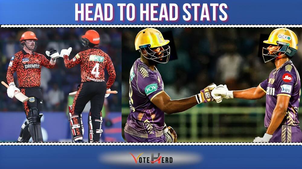 Sunrisers Hyderabad VS Kolkata Knight Riders Timeline Head To Head Stats