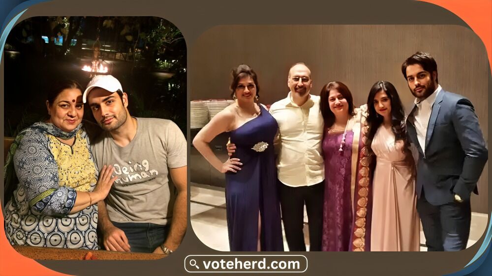 Vivian Dsena Family Photo